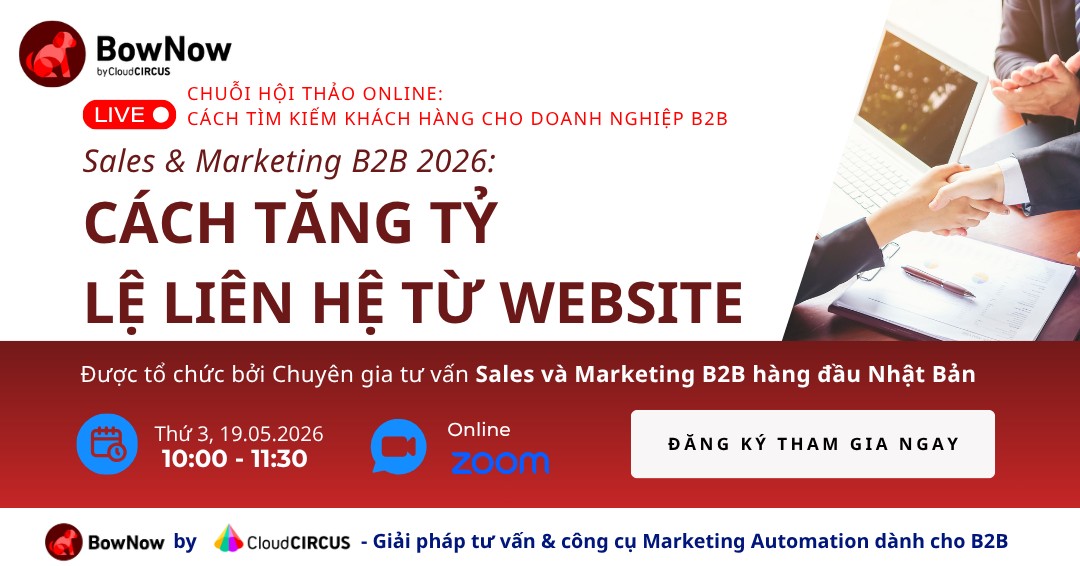 HỘI THẢO SALES & MARKETING B2B - 
